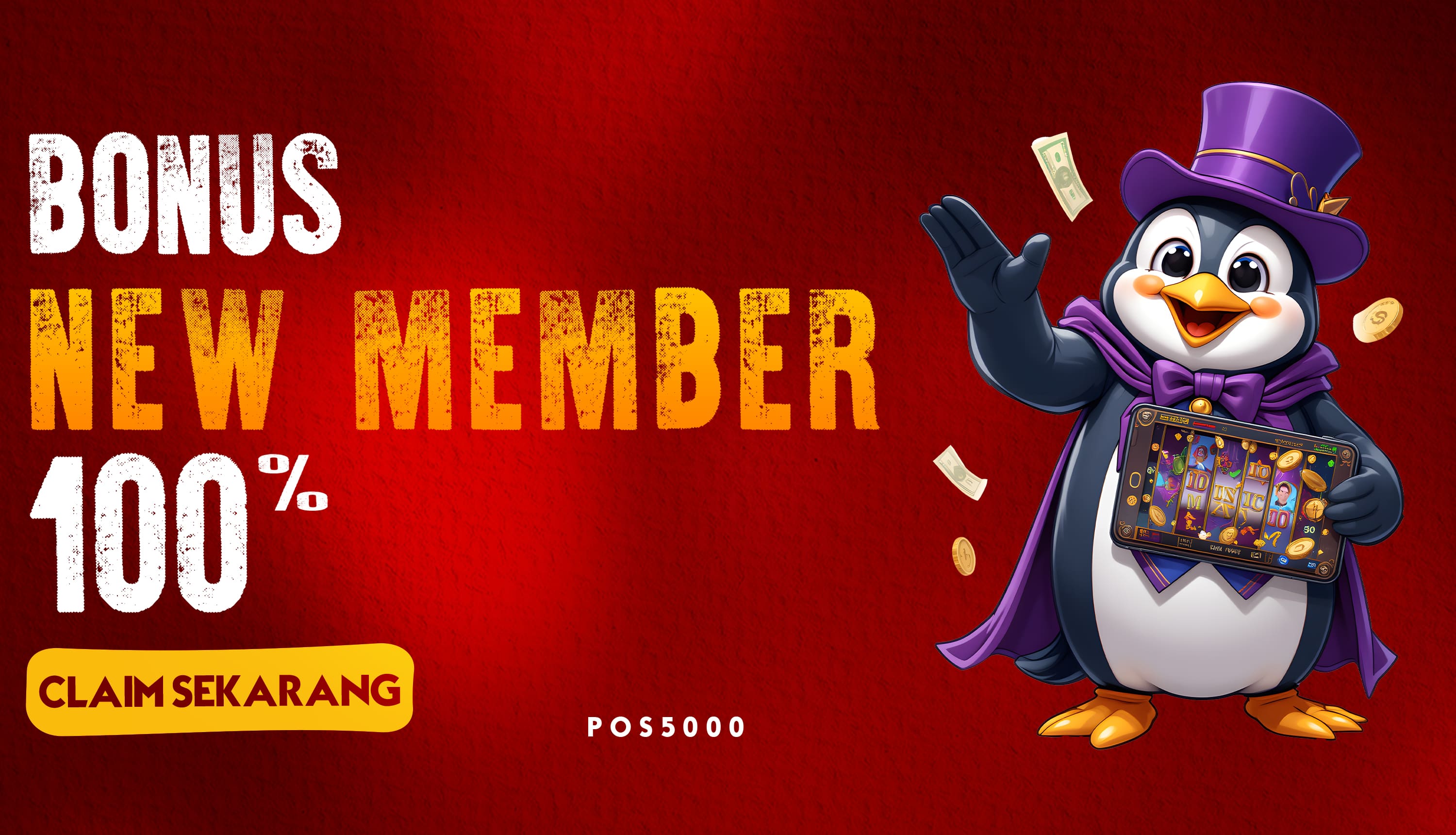 BONUS NEW MEMBER 100%